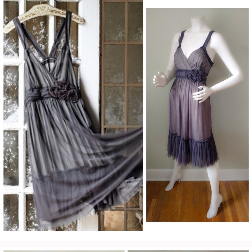 Anthropologie Moulinette Souers tulle dress